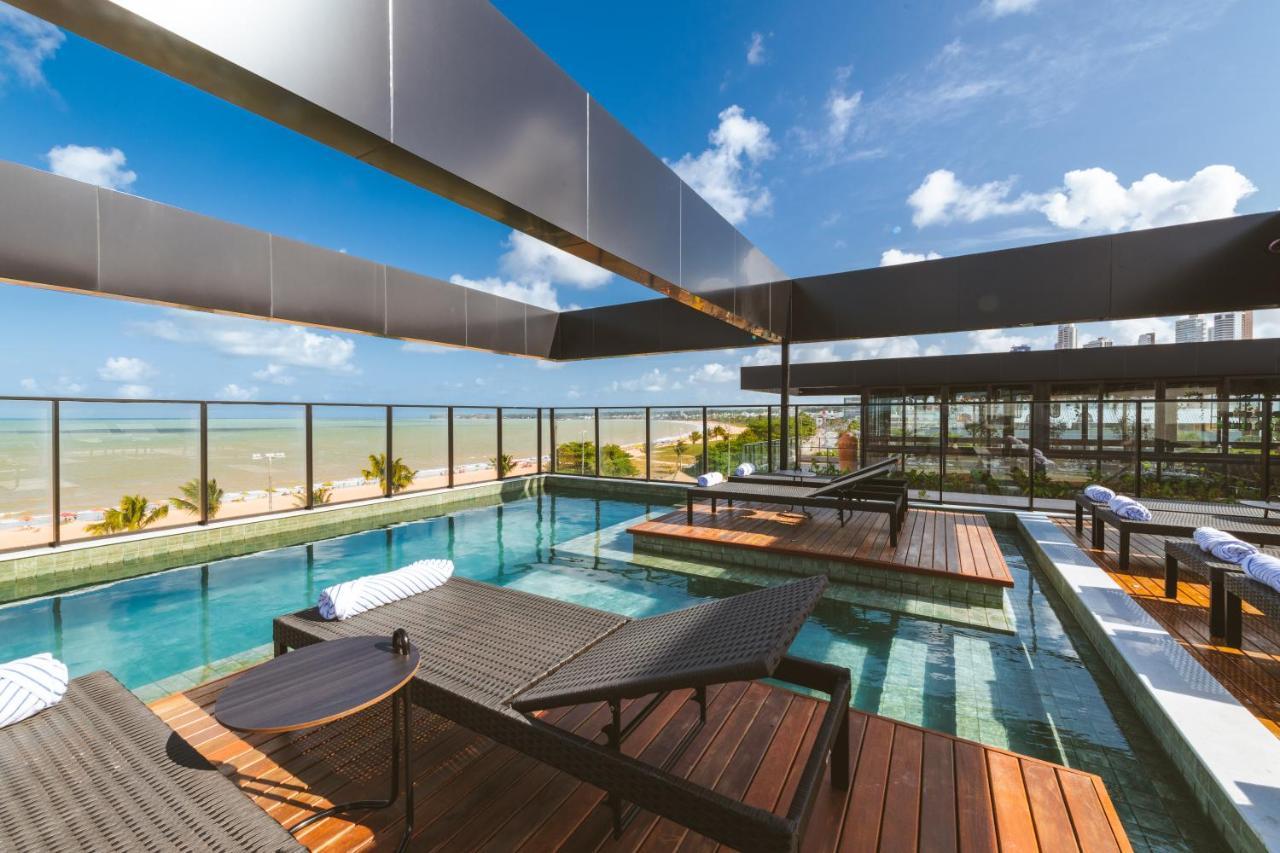 Ba'Ra Hotel João Pessoa 외부 사진 Rooftop pool
