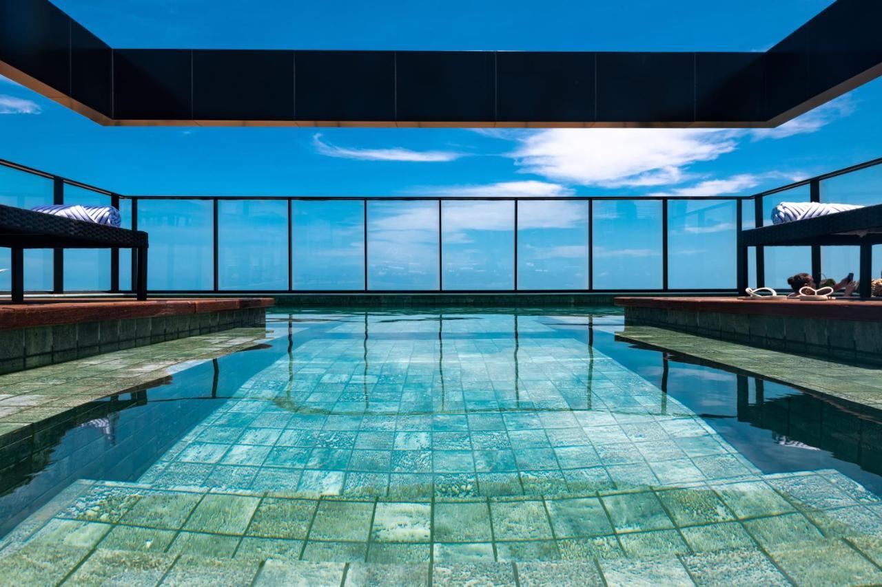 Ba'Ra Hotel João Pessoa 외부 사진 The rooftop pool at the hotel